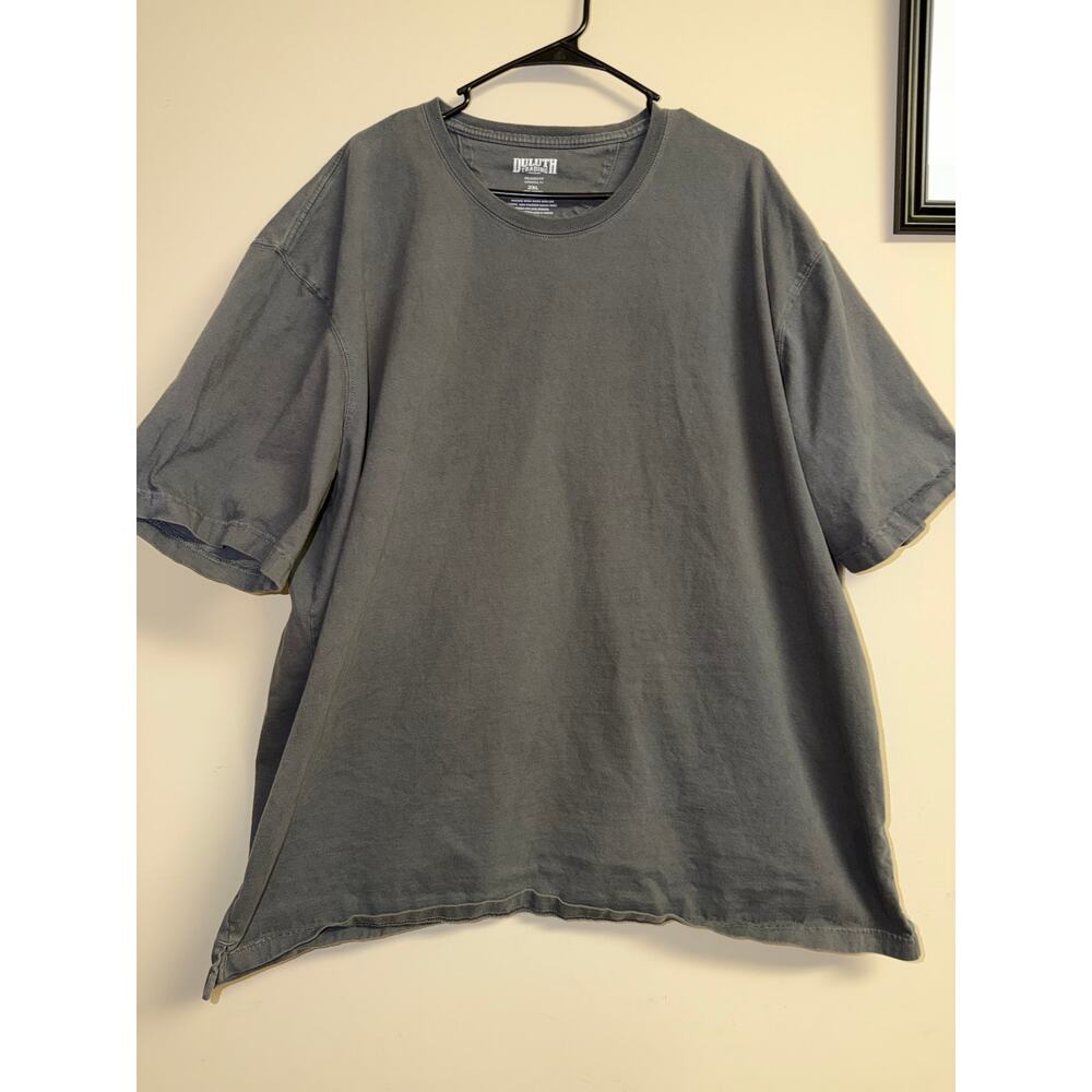 Men’s Duluth Treading Co Gray T Shirt 2XL Relaxed Fit Longtail